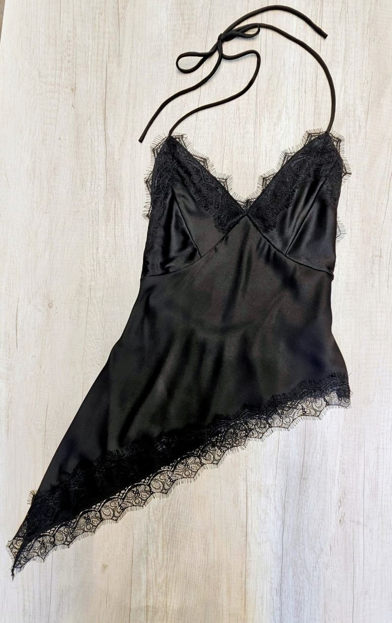 L536 Musc.sedita diagonal con puntilla