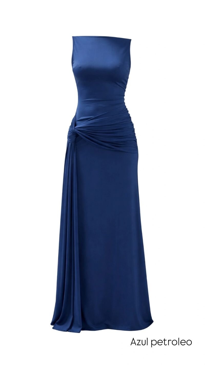 L544 Vestido largo Hit Milano