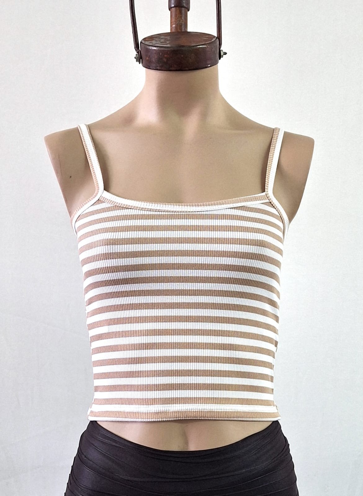 Musculosa tira morley rayado 2026