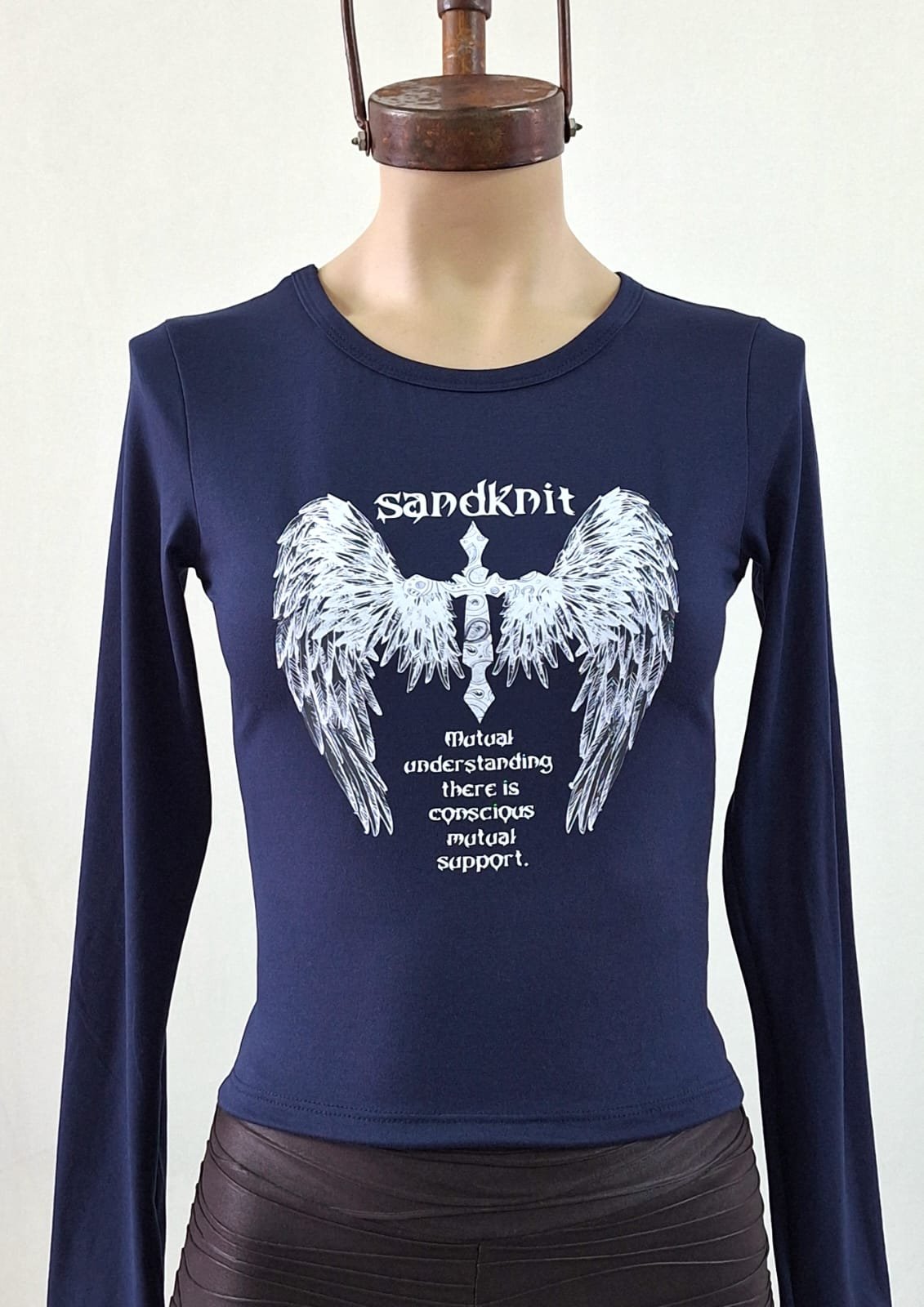 Remera manga larga ALAS modal soft 2026