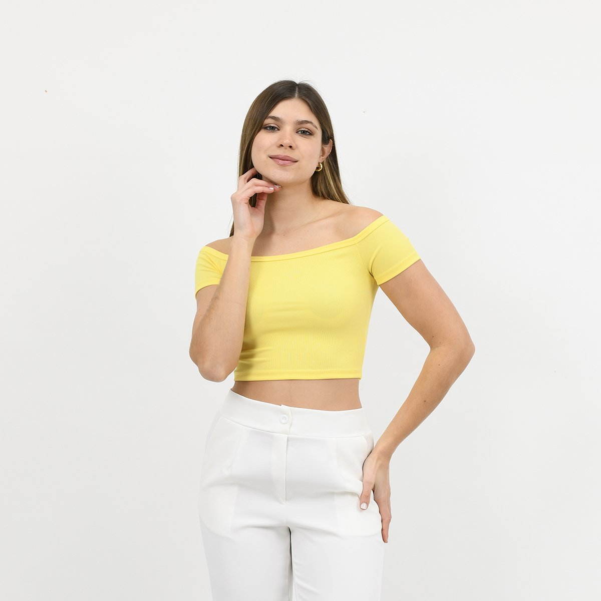 Top cuello bote micromorley cotton 2026