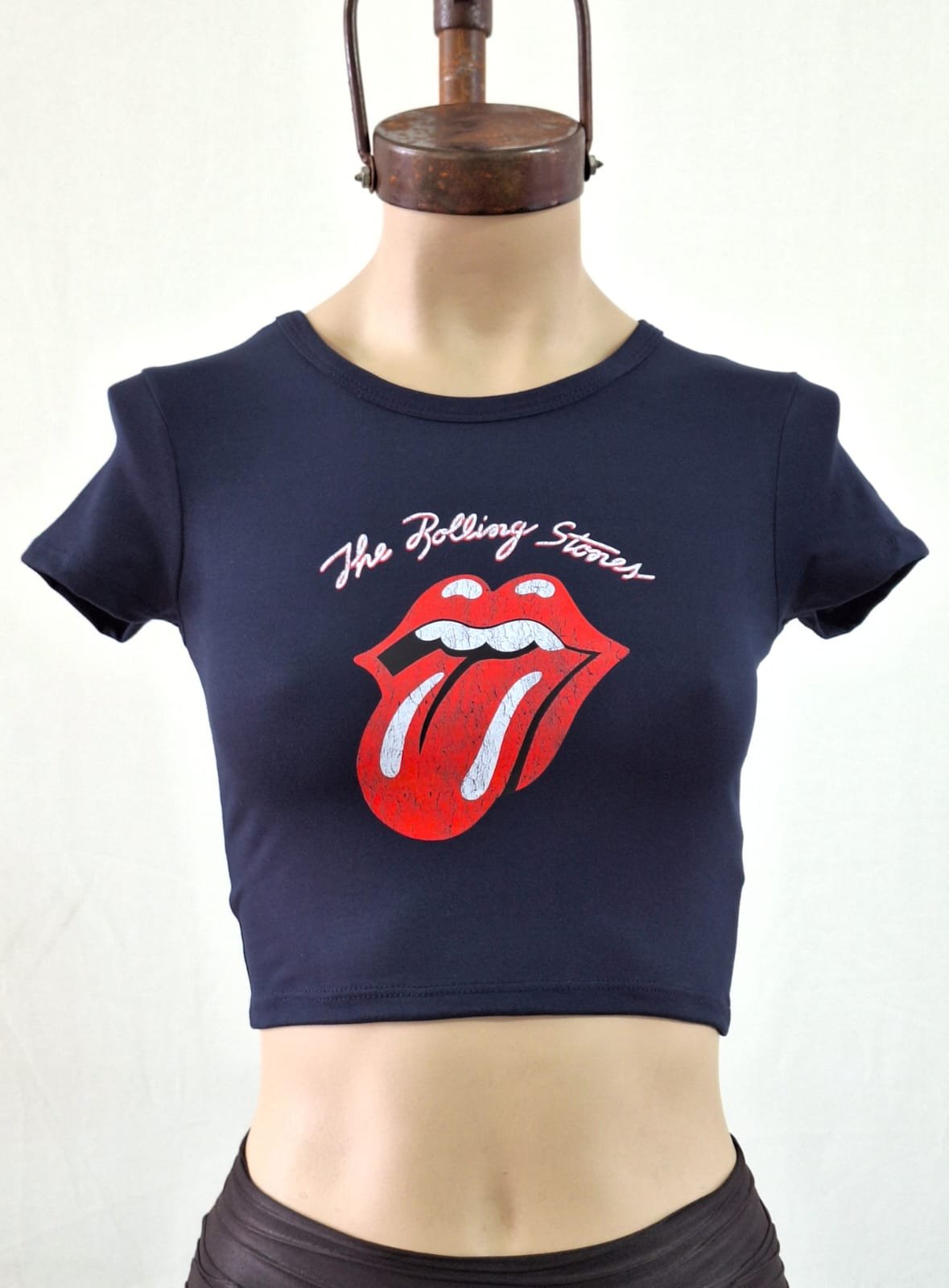 Top cuello U THE ROLLING STONE manga corta modal soft 2026
