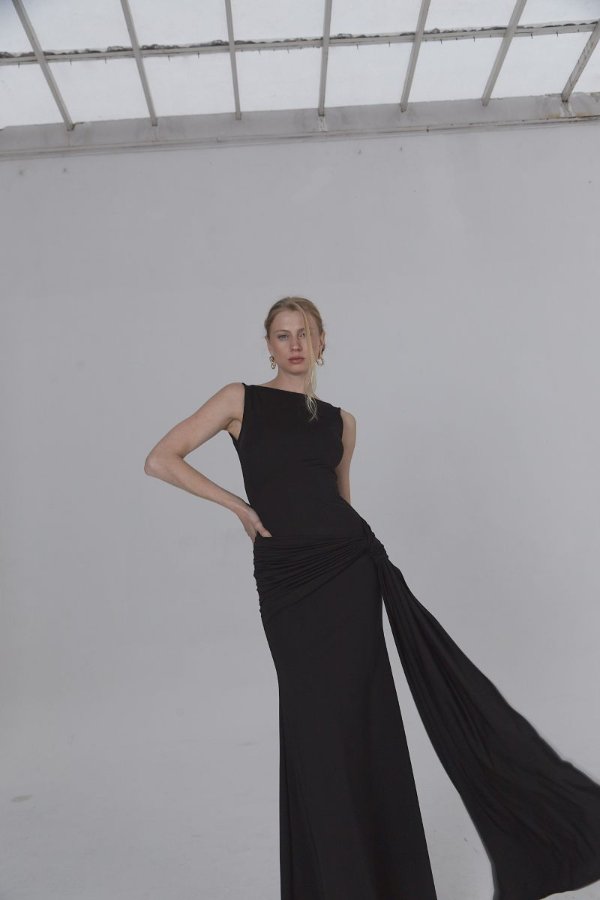 L544 Vestido largo Hit Milano